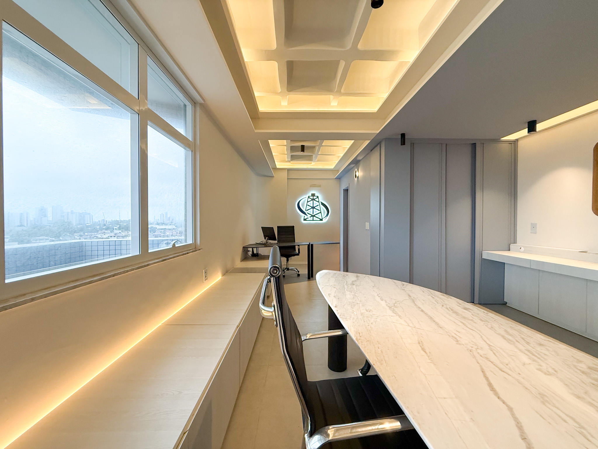 Sala Comercial de Alto Padr&atilde;o | OTC Office Candel&aacute;ria Rua Promotor Manoel Alves Pessoa Neto Natal - 