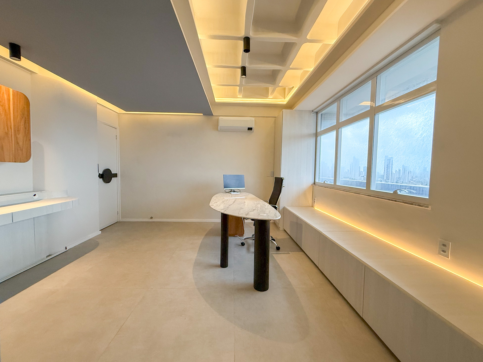 Sala Comercial de Alto Padr&atilde;o | OTC Office Candel&aacute;ria Rua Promotor Manoel Alves Pessoa Neto Natal - 