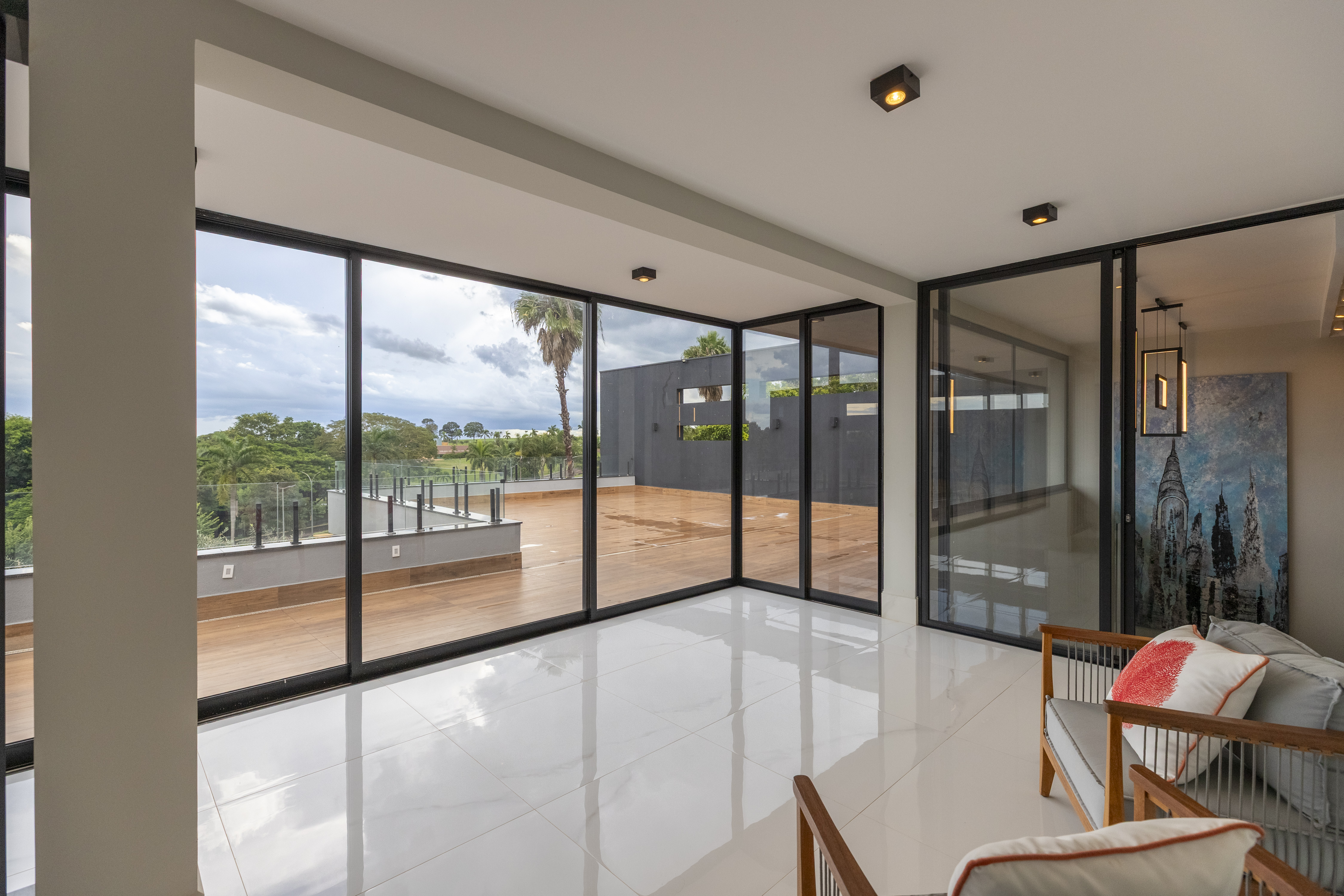 Casa &agrave; Venda Condominio Residencial Fazenda Santa Maria, 812m&sup2;, 3 Su&iacute;tes, Cravinhos/SP Rua Magnolias  CRAVINHOS - 