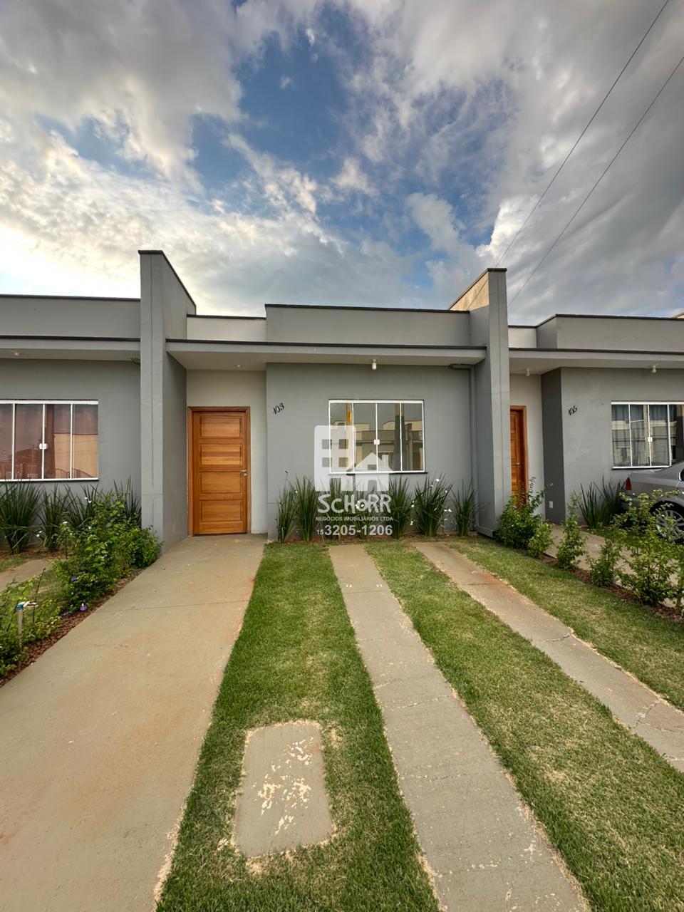 Casa para Loca&ccedil;&atilde;o com 2 dormit&oacute;rios - Condom&iacute;nio Residencial Flamboyant  Tatuí - 