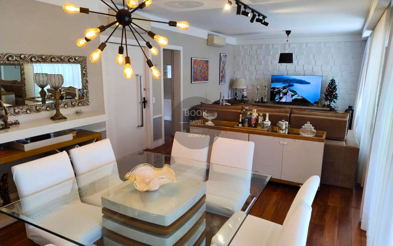 Apartamento com 3 quartos na ponta da praia! Av. Rei Pelé Santos - 