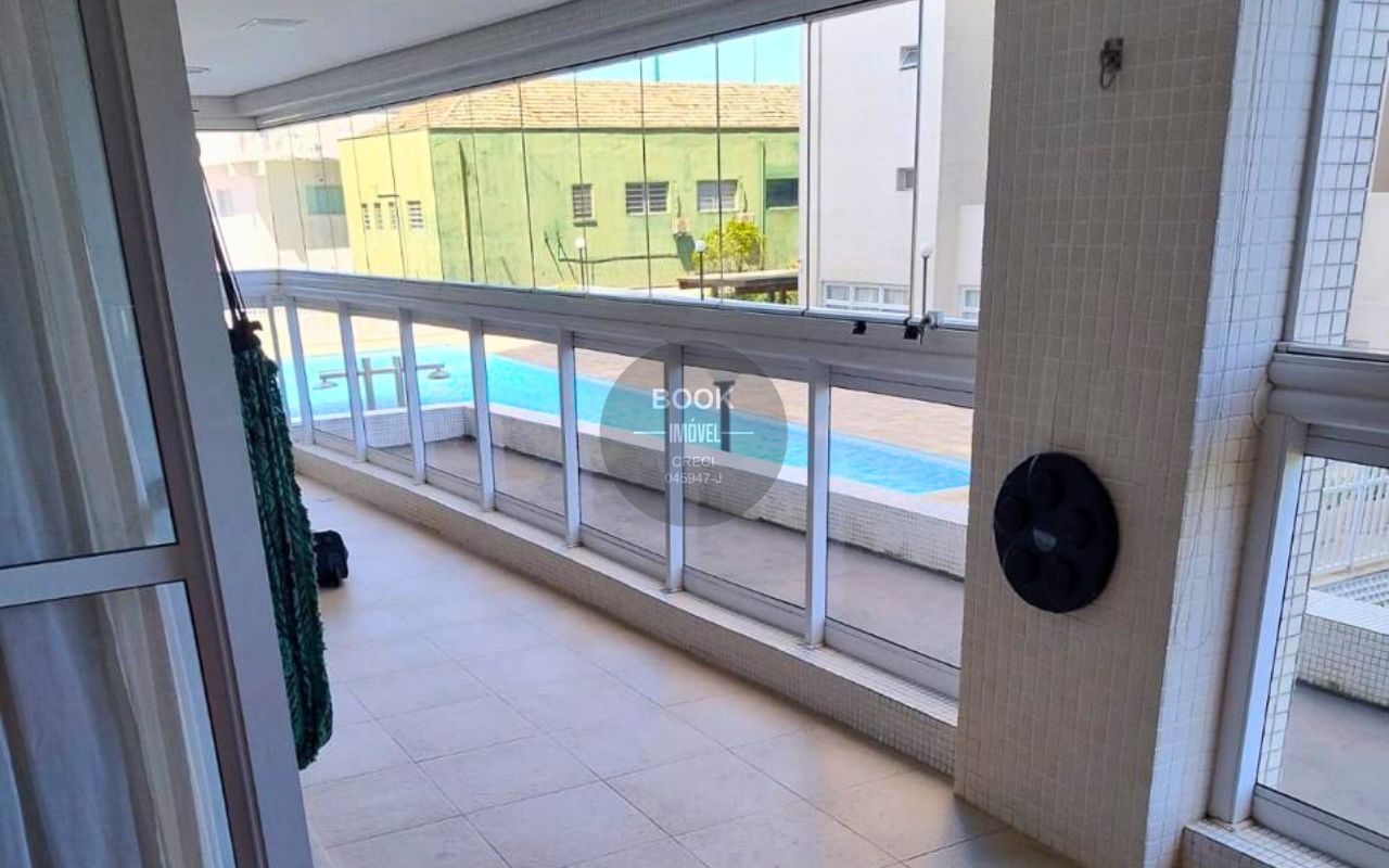 Apartamento com 3 quartos na ponta da praia! Av. Rei Pelé Santos - 