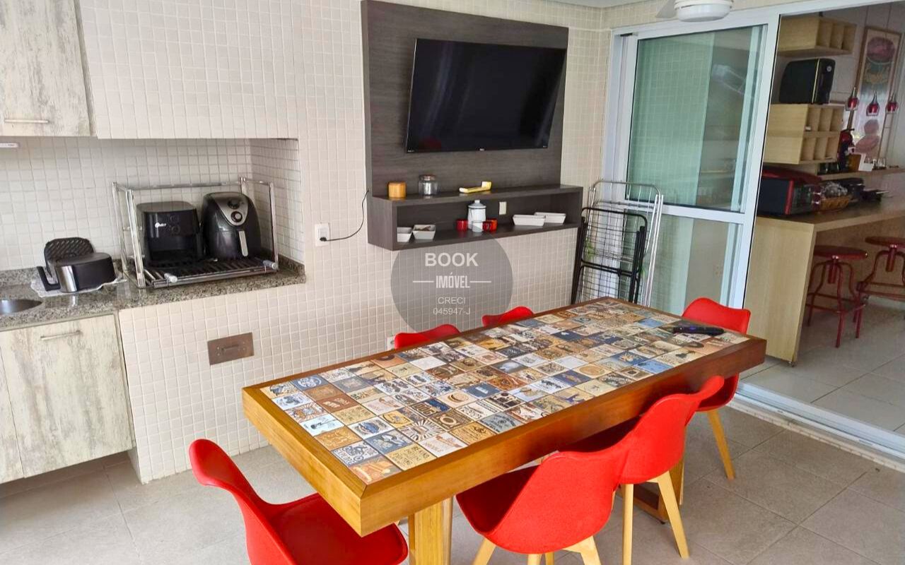 Apartamento com 3 quartos na ponta da praia! Av. Rei Pelé Santos - 