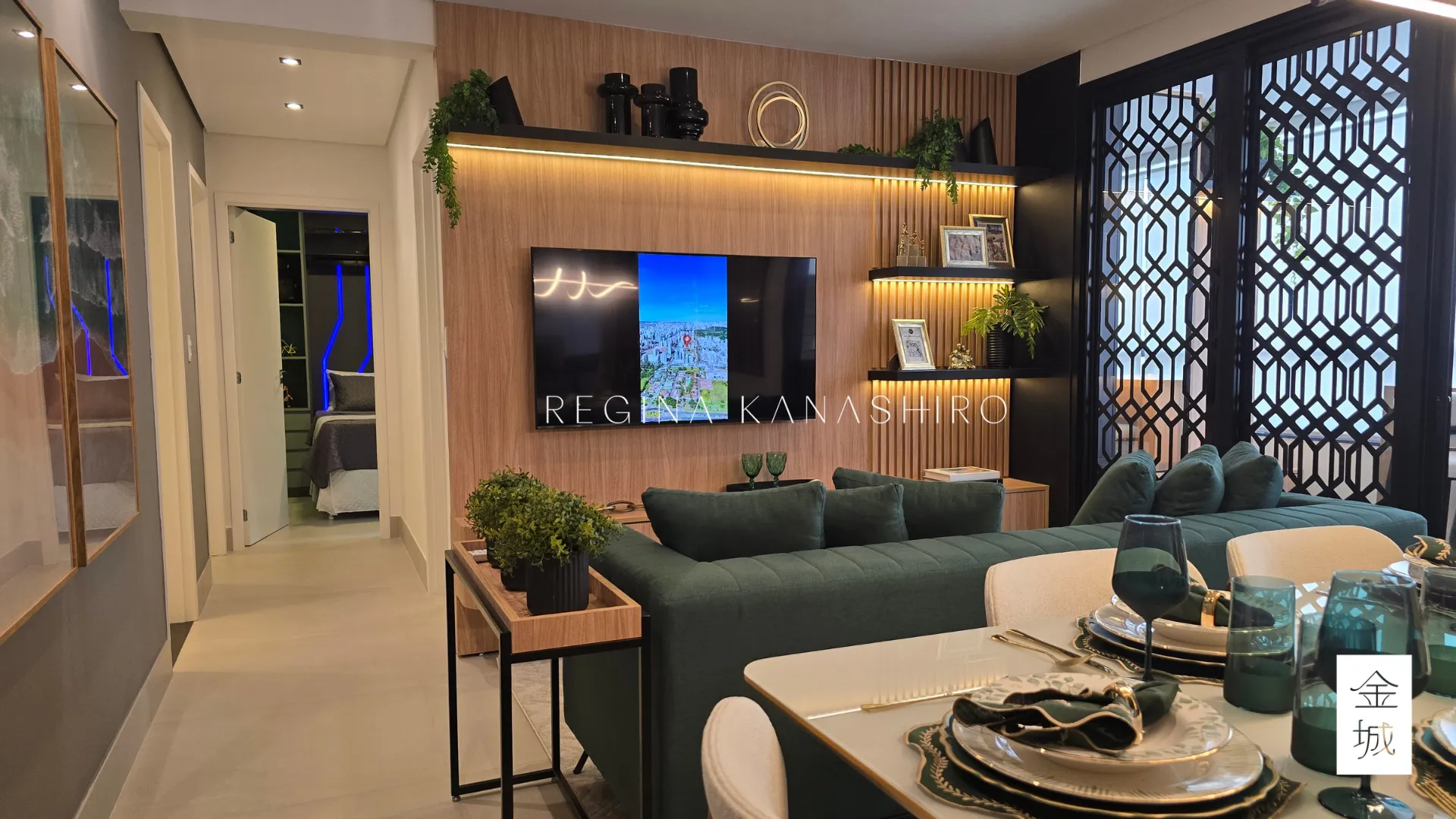 Residencial Ilha do Sol | 3 quartos (1 su&iacute;te) | 90,68 m&sup2; | Varanda gourmet | &Aacute;guas Claras Quadra 102 - - 