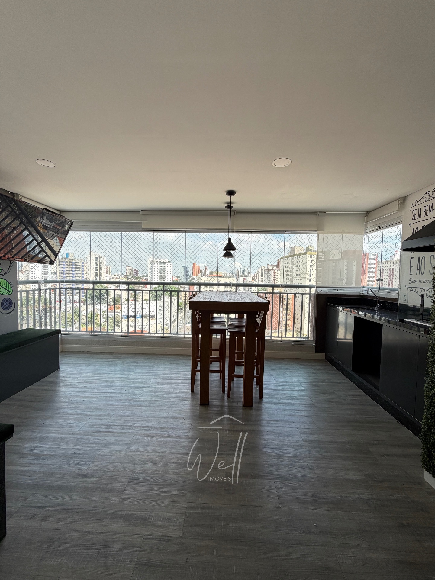 Apartamento mobiliado no Cond. Le Monde 115m2 - 03 su&iacute;tes - 02 vagas  Santo André - 