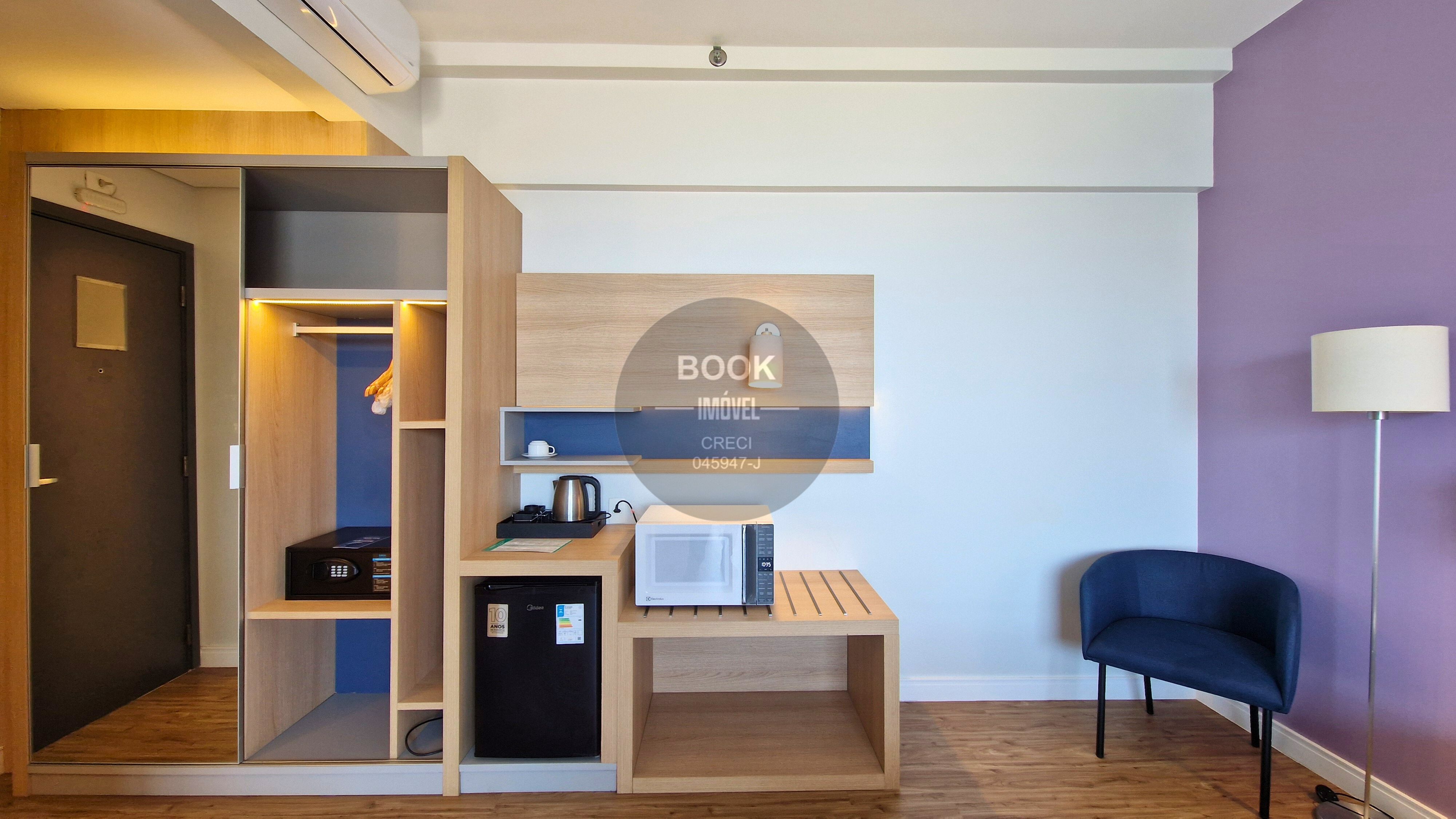 Studio com Vista Mar &ndash; Helbor Stay Santos Avenida Marechal Floriano Peixoto Santos - 