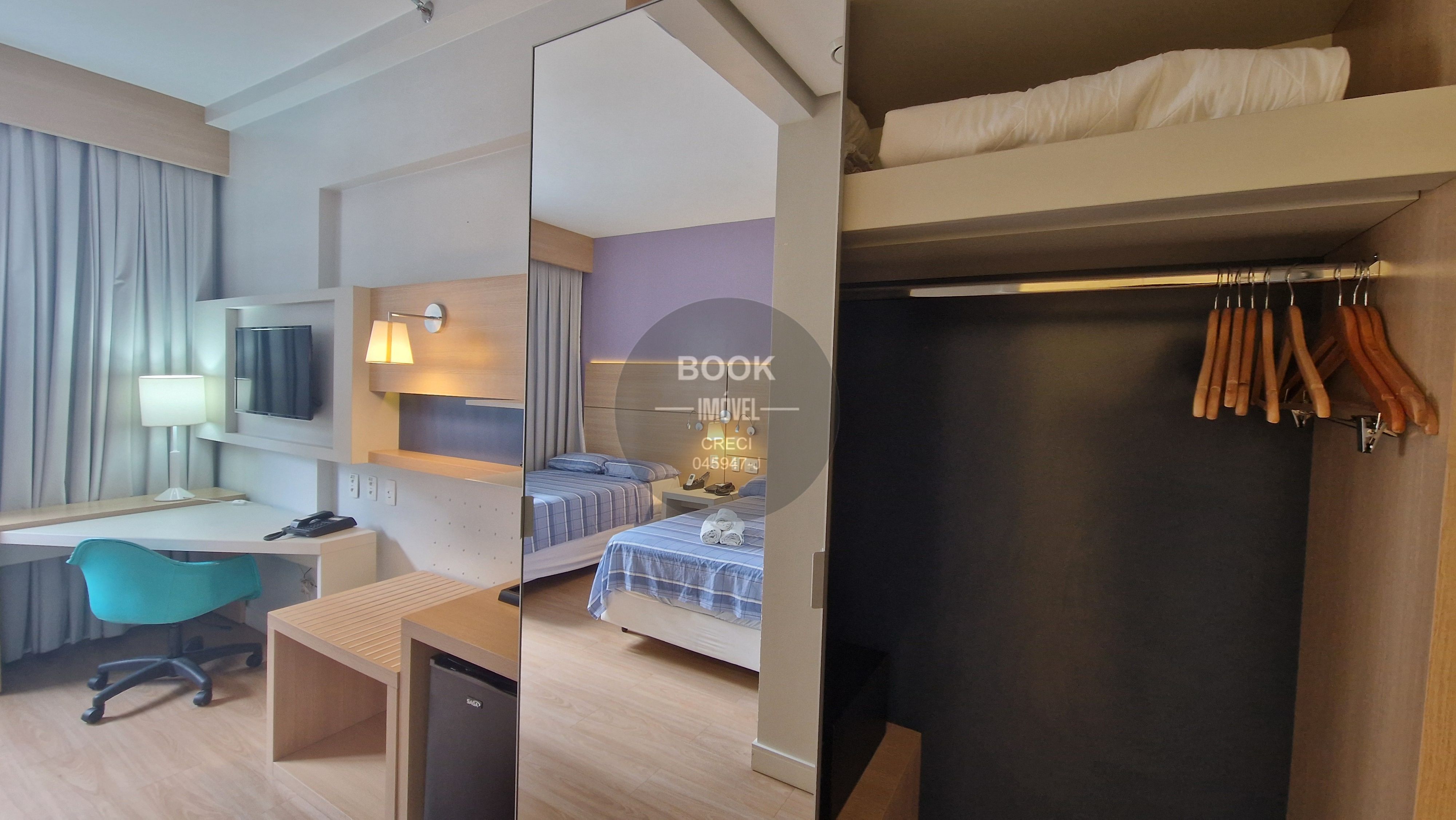 Oportunidade: Studio Mobiliado e climatizado! Avenida Marechal Floriano Peixoto Santos - 