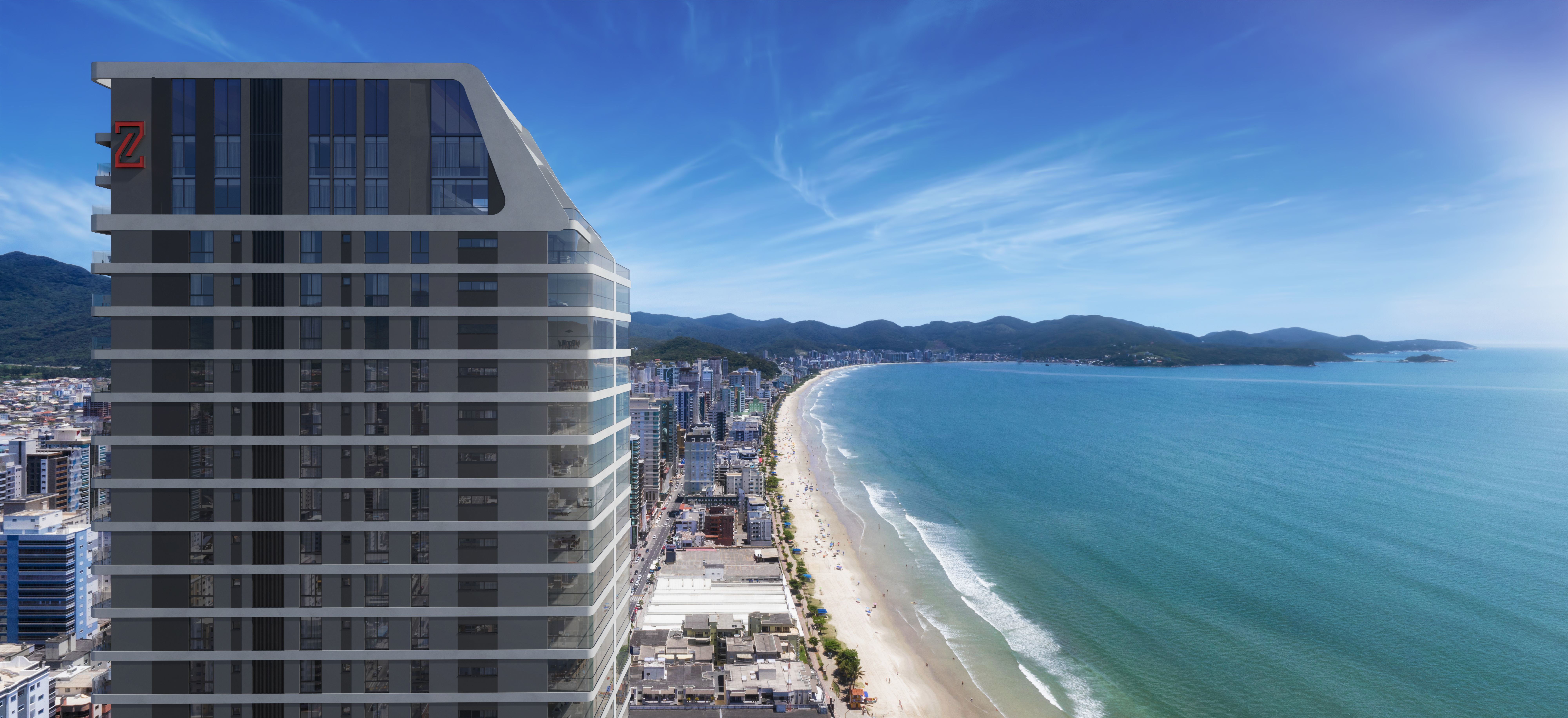 Apartamento com Vista Panor&acirc;mica, Lazer Completo e Espa&ccedil;o Gourmet com Churrasqueira Rua 243 e 245 Itapema - 