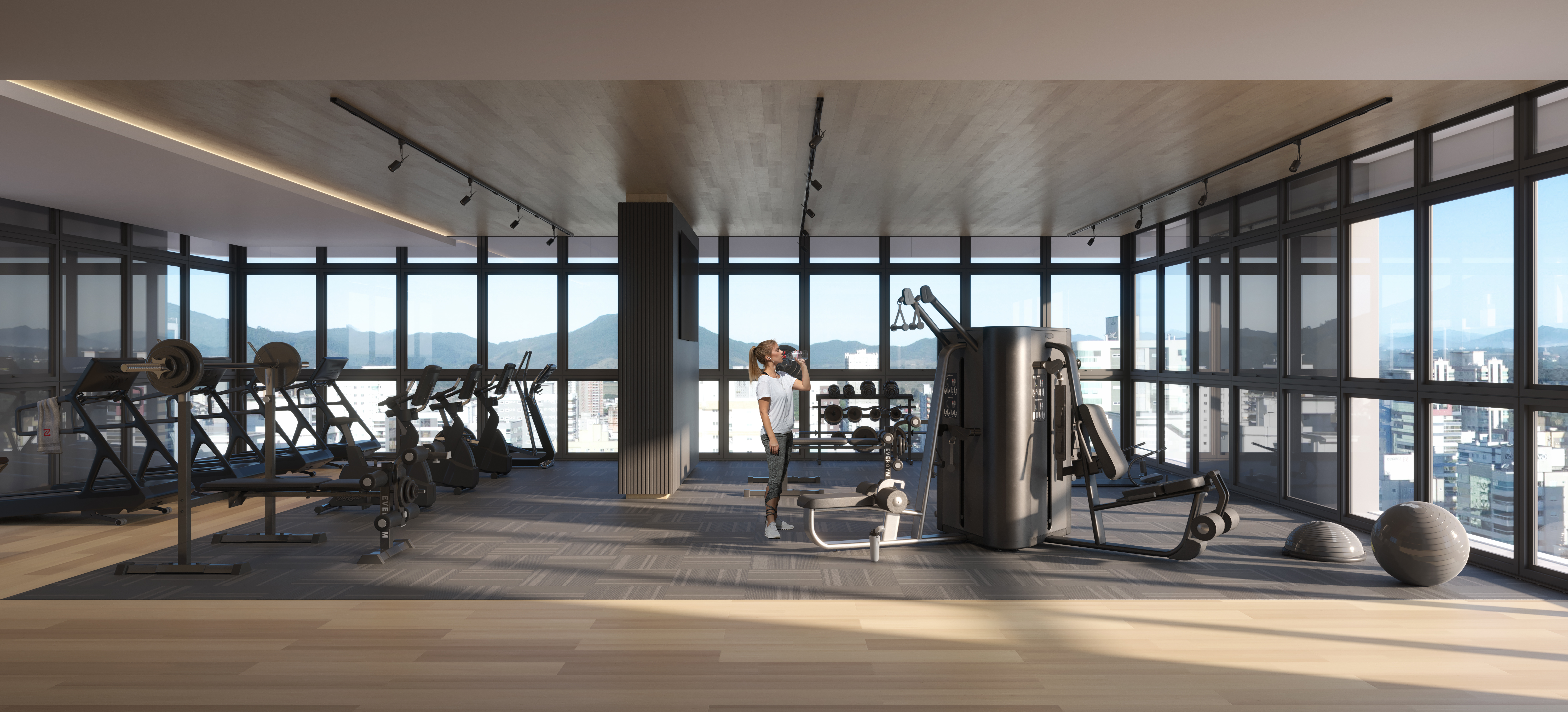 Apartamento com Vista Panor&acirc;mica, Lazer Completo e Espa&ccedil;o Gourmet com Churrasqueira Rua 243 e 245 Itapema - 