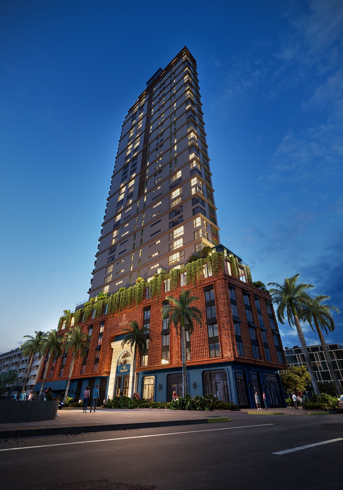 ELISABETH II em constru&ccedil;&atilde;o quadra mar com vista mar Rua 247 Itapema - 