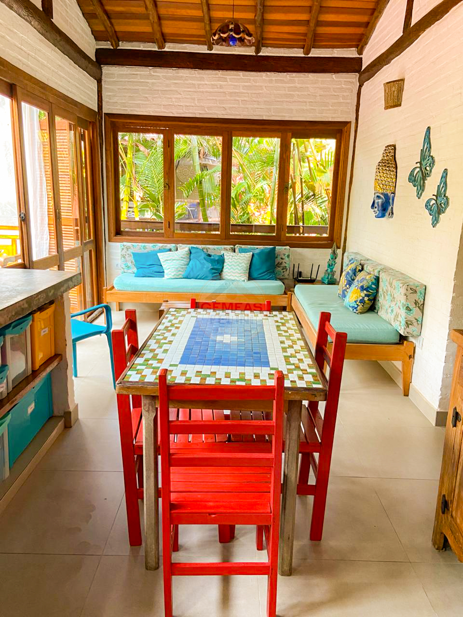 Ref&uacute;gio Charmoso no Condom&iacute;nio Colibris &ndash; 2 Su&iacute;tes, Jacuzzi e &Aacute;rea Gourmet - LOCA&Ccedil;&Atilde;O ANUAL  São Sebastião - 