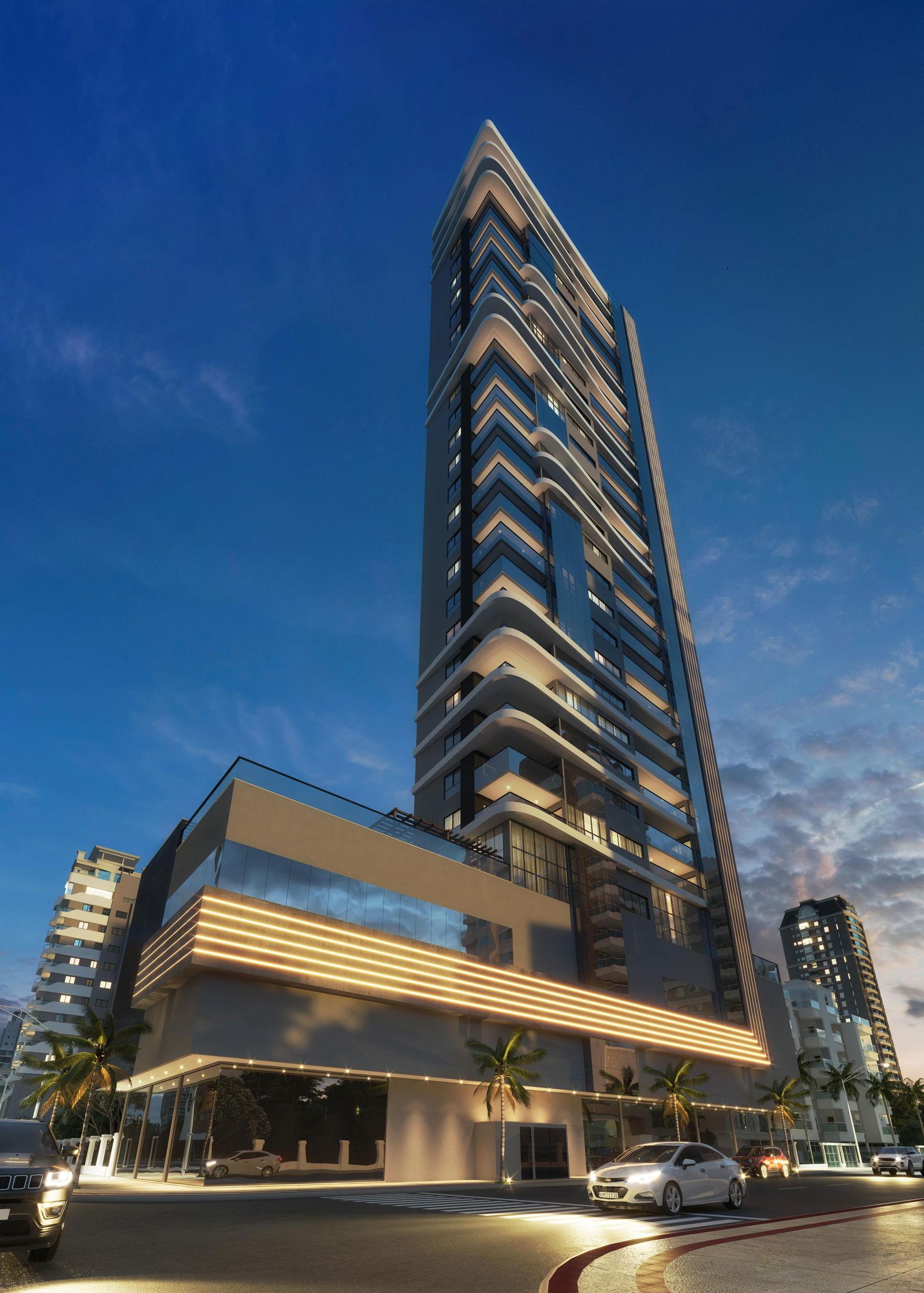 PORTOFINO RESIDENCE | Com 4 Su&iacute;tes, 169m&sup2; Privativos, Lazer Completo com mais de 1.100m&sup2; Rua 288 Itapema - 