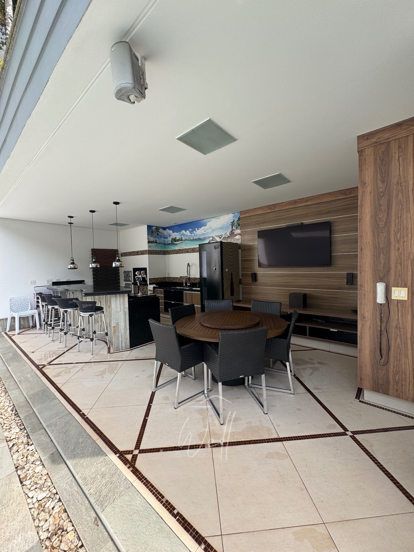 Mans&atilde;o mobiliada no Condominio Swiss Park 560m2 - 04 Suites - 04 vagas Avenida Omar Daibert São Bernardo do Campo - 