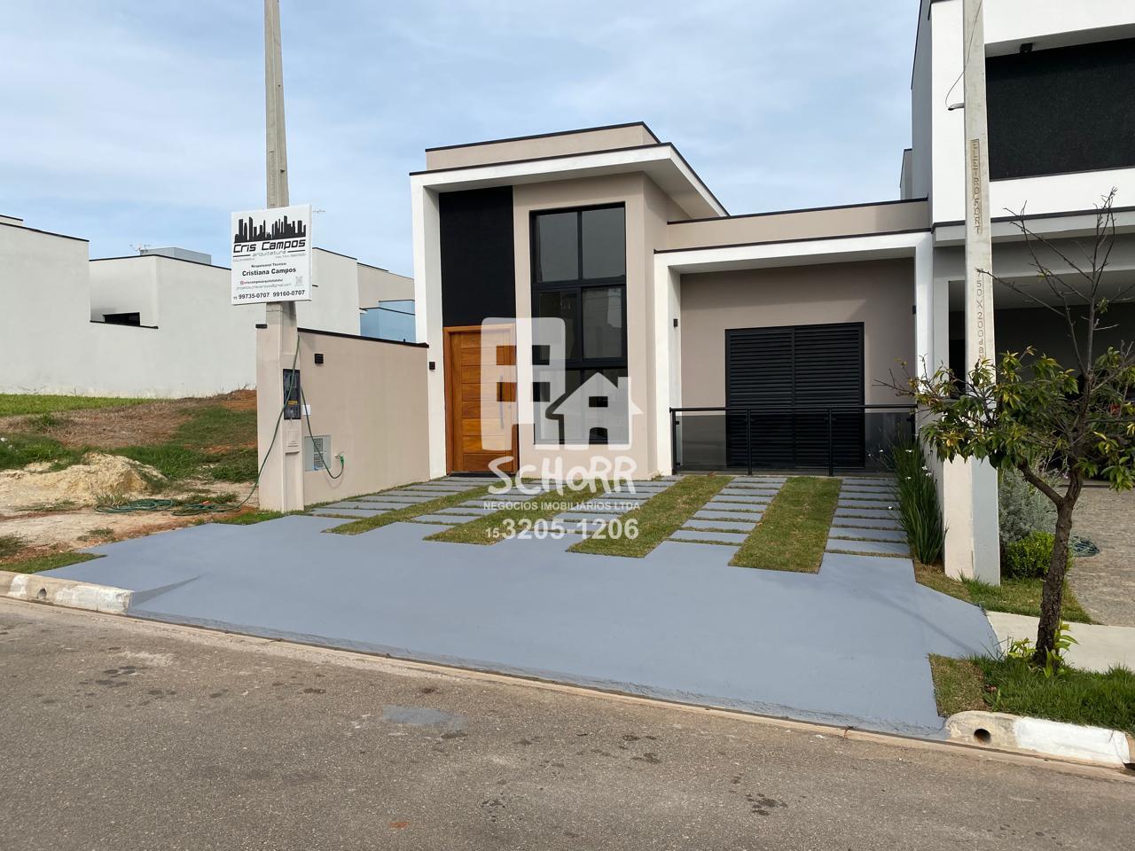 Casa totalmente t&eacute;rrea &agrave; venda no Condom&iacute;nio Bosque dos Yp&ecirc;s 3, em Tatu&iacute;  Tatuí - 