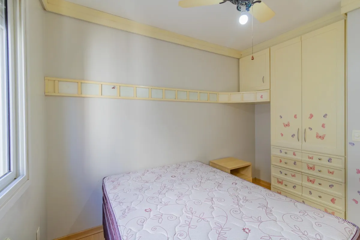 R$ 595.000 - &Oacute;TIMO APARTAMENTO - MOBILIADO - 84M2 - 3 DORM - SU&Iacute;TE - CHURRASQUEIRA - VAGA Rua Afonso Taunay Porto Alegre - 