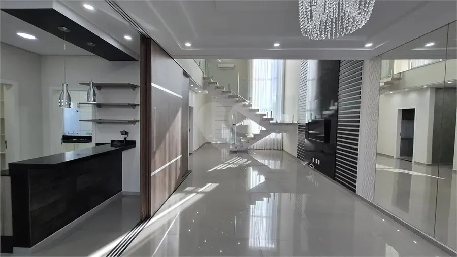 Sobrado sofisticado no Ibiti Reserva com 4 su&iacute;tes, piscina e &aacute;rea gourmet completa  - - 