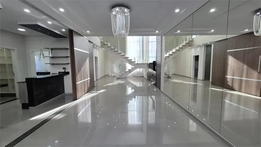 Sobrado sofisticado no Ibiti Reserva com 4 su&iacute;tes, piscina e &aacute;rea gourmet completa  - - 