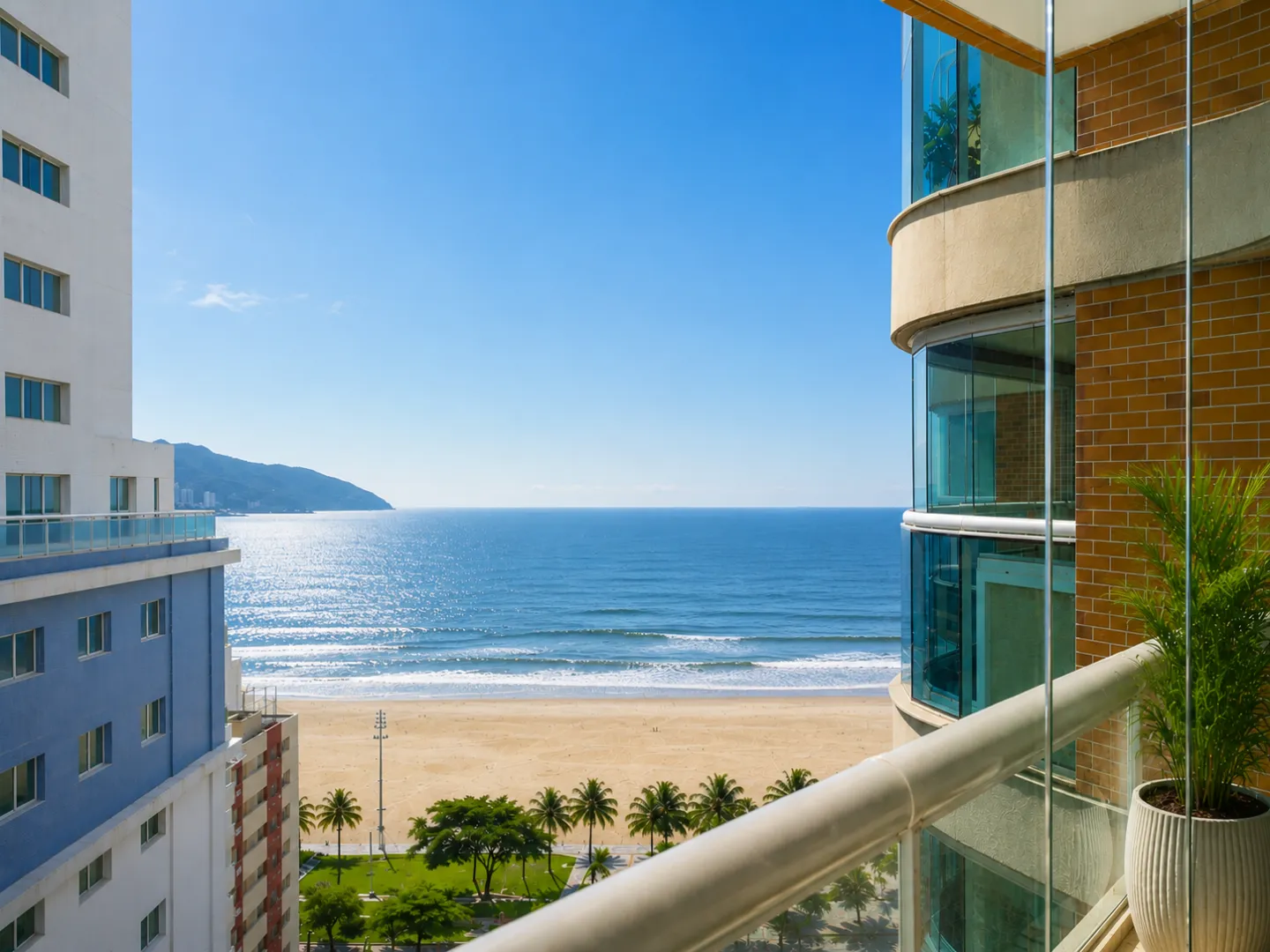 Unique Santos: Sofistica&ccedil;&atilde;o e Vista Mar   Av. Mal. Floriano Peixoto Santos - 