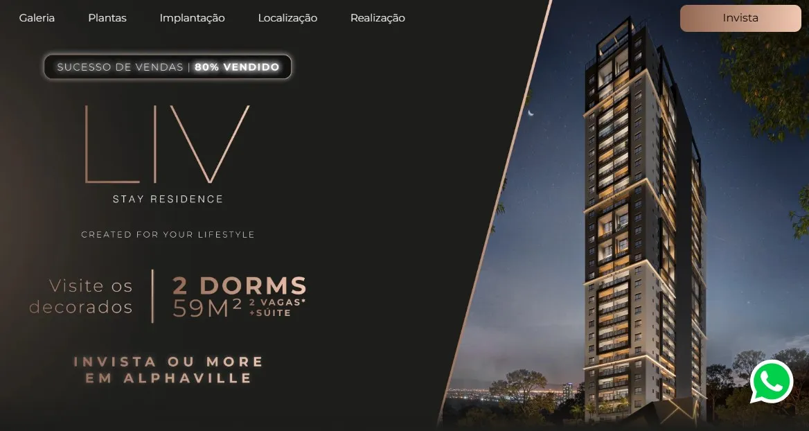 Liv Stay Residence &mdash; Obras Iniciadas e Sucesso de Vendas em Alphaville Avenida Mackenzie Barueri - 