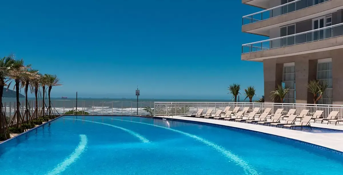 Oportunidade com valor abaixo do mercado , frente mar e com lazer completo! Avenida Presidente Wilson Santos - 