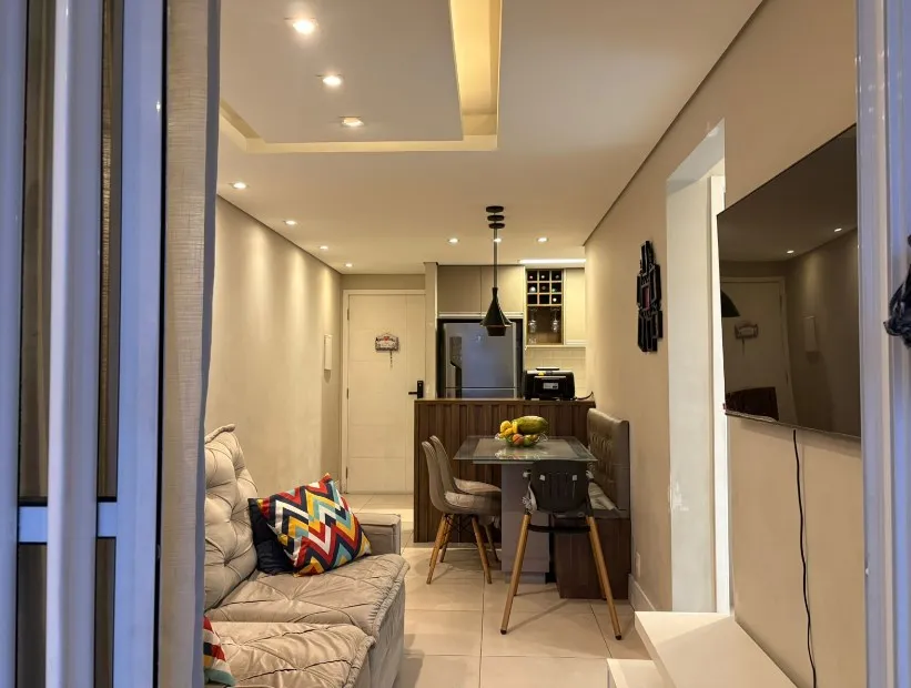 Apartamento a venda no SPA Vision com 54m&sup2; sendo 2 dormit&oacute;rios uma suite com uma vaga Avenida César Abraão Osasco - 