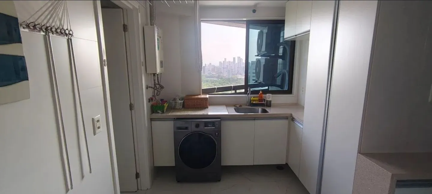 Apartamento &aacute; venda | 137,76m&sup2; | Porteira Fechada | 4 Su&iacute;tes | Vista Mar e Mangue Rua Aviador Severiano Lins Recife - 