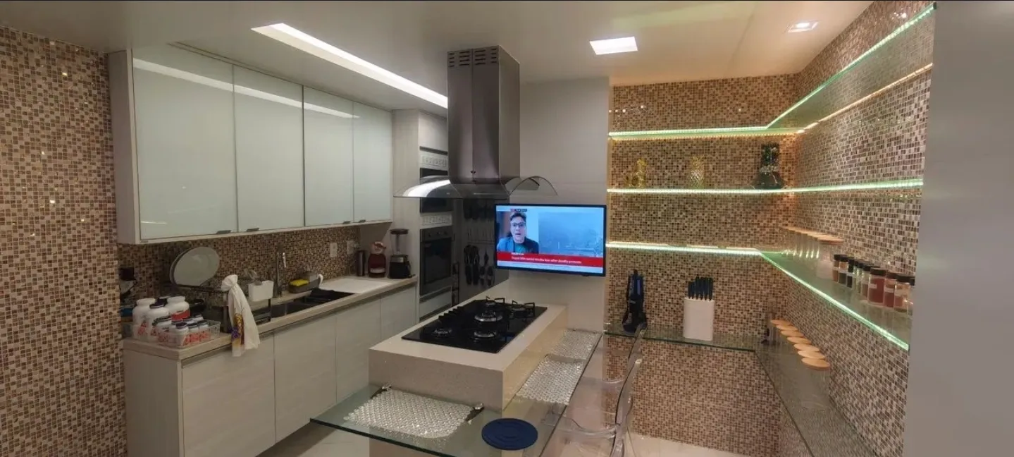 Apartamento &aacute; venda | 137,76m&sup2; | Porteira Fechada | 4 Su&iacute;tes | Vista Mar e Mangue Rua Aviador Severiano Lins Recife - 
