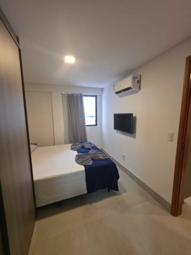 Apartamento para alugar Mobiliado em Boa Viagem | 30 m&sup2; | 1 Quarto | Piscina Rua Pedro Américo Galvão Recife - 