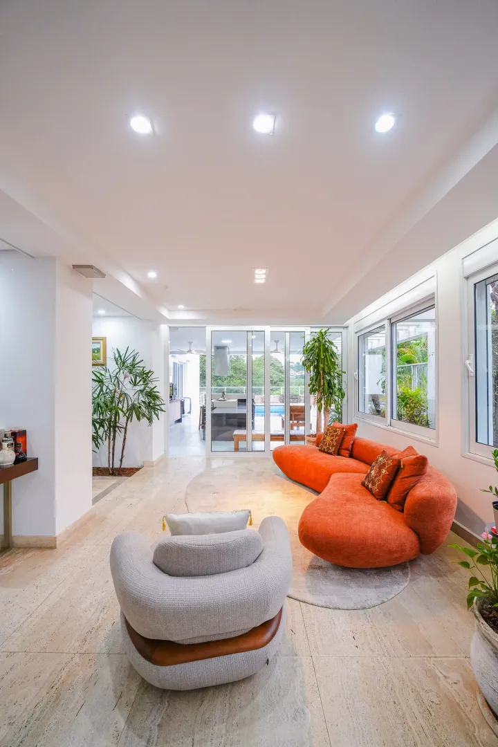 Resid&ecirc;ncia Exclusiva no Alphaville 6 com 598 m&sup2;, 5 Su&iacute;tes e Lazer Completo  Santana de Parnaíba - 