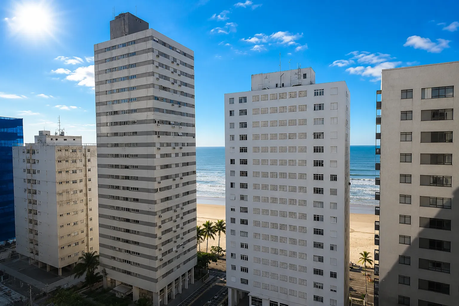 O seu recanto com vista mar e na quadra da praia de Pitangueiras no Guaruj&aacute; ! Rua Mario Ribeiro Guarujá - 