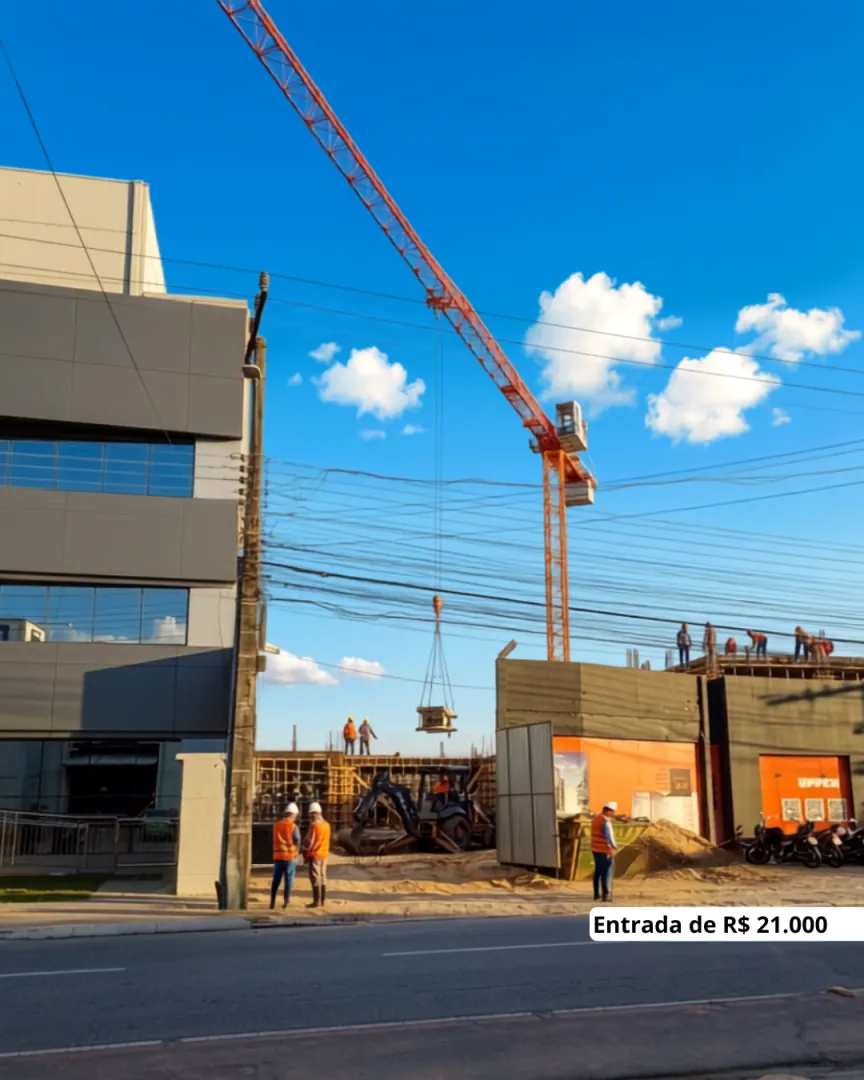 Estúdio Completo no São João/Centro em Itajaí | R$ 20 mil de Entrada + 100x Direto