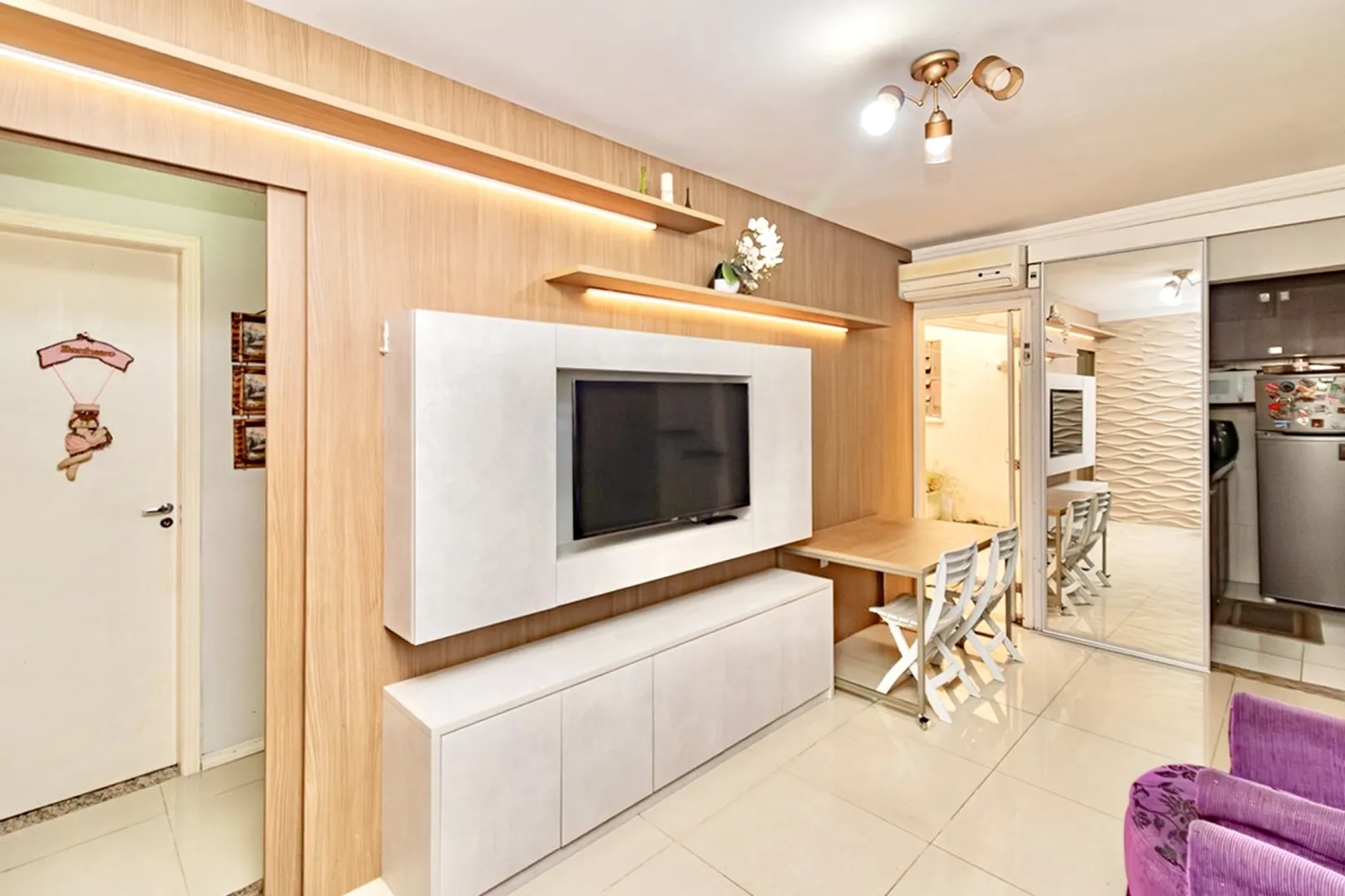 R$ 298.000 - &Oacute;TIMO GARDEN - 37M2 - 1 DORM - MOBILIADO - P&Aacute;TIO - 1 VAGA Rua Portugal Porto Alegre - 