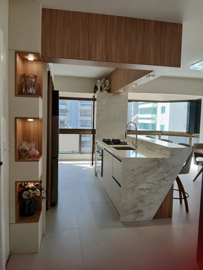 Residencial Pedra Branca - Apartamento Mobiliado a 250m do mar Rua 278 Itapema - 