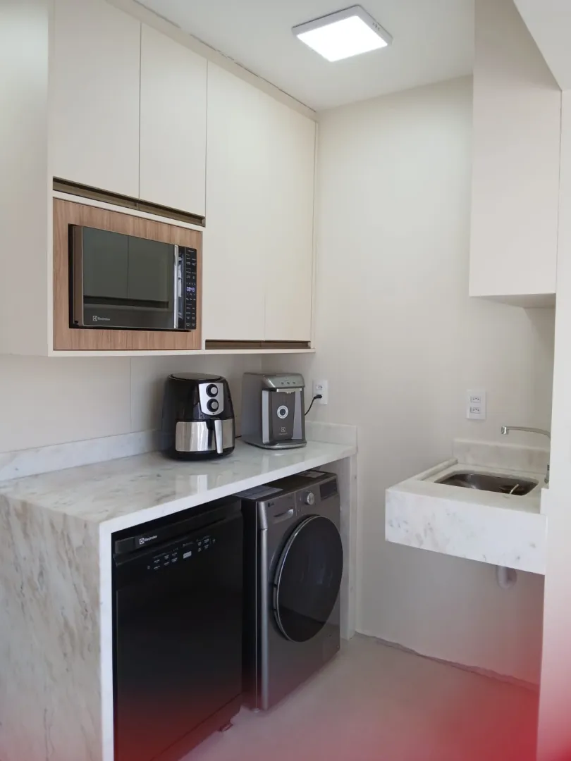 Residencial Pedra Branca - Apartamento Mobiliado a 250m do mar Rua 278 Itapema - 
