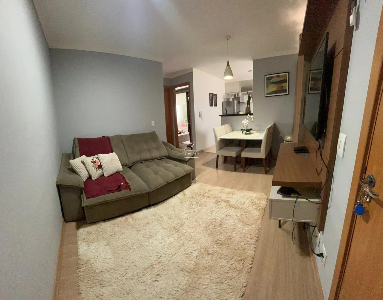 Apartamento 2 dormit&oacute;rios + 1 vaga de garagem  Guarulhos - 