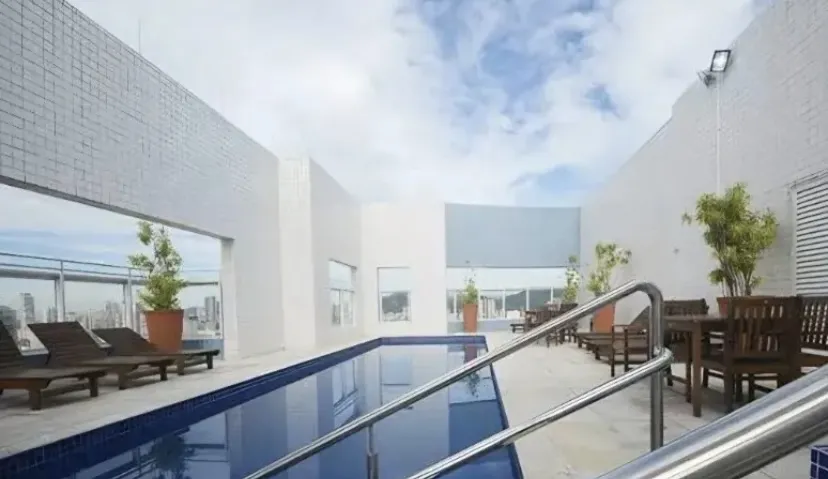 🏡 Apartamento Mobiliado para Loca&ccedil;&atilde;o &ndash; Edif&iacute;cio P&aacute;tio 21 | Boqueir&atilde;o &ndash; Santos/SP  Santos - 