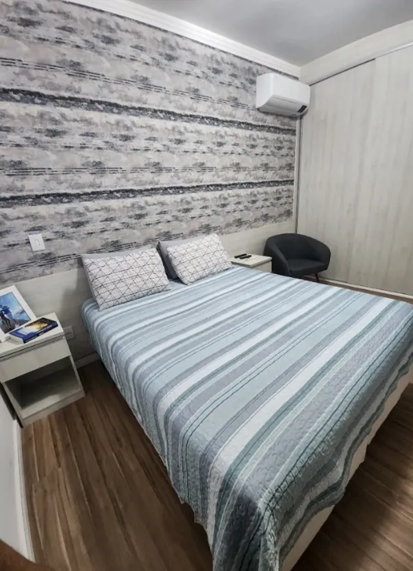 🏡 Apartamento Mobiliado para Loca&ccedil;&atilde;o &ndash; Edif&iacute;cio P&aacute;tio 21 | Boqueir&atilde;o &ndash; Santos/SP  Santos - 
