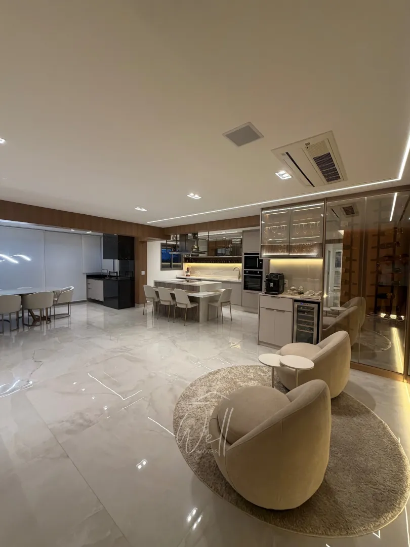 Apartamento mobiliado na Vila Gilda em Santo Andr&eacute; 165m2 - 03 su&iacute;tes - 03 vagas Rua Avanhandava Santo André - 