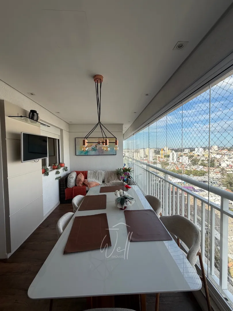 Apartamento no Helbor Trilogy Home - 94m&sup2; - 3 dormit&oacute;rios (1 su&iacute;te) - 2 vagas - SBC Avenida Aldino Pinotti São Bernardo do Campo - 