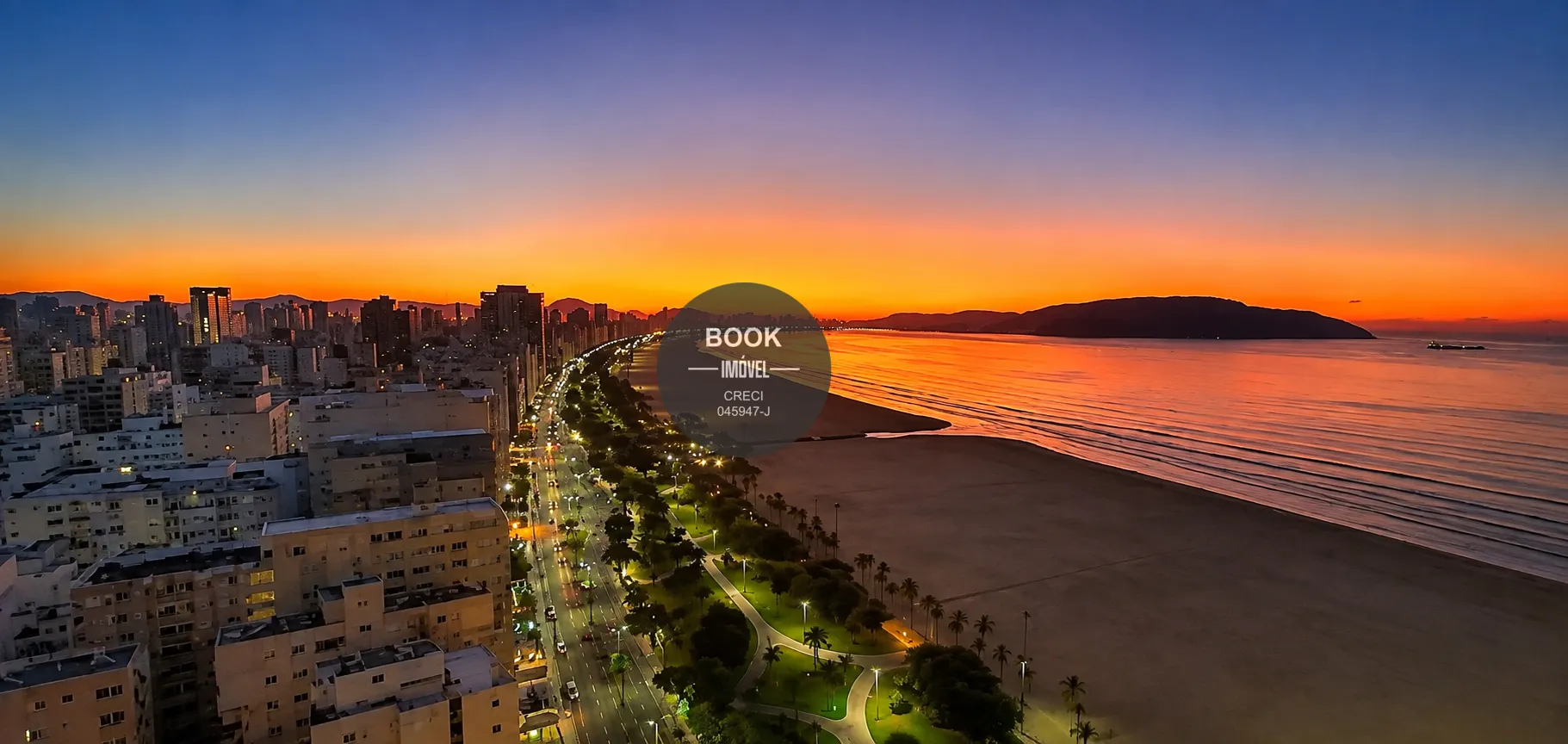 Vista Mar, Andar Alto e Exclusividade no Unlimited Ocean Front Avenida Presidente Wilson Santos - 