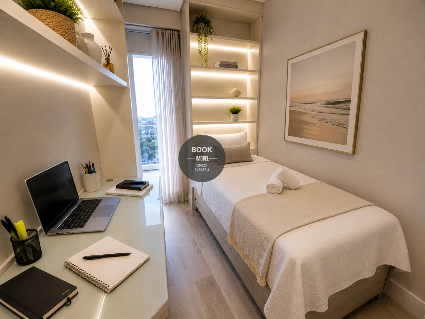 Vista Mar, Andar Alto e Exclusividade no Unlimited Ocean Front Avenida Presidente Wilson Santos - 