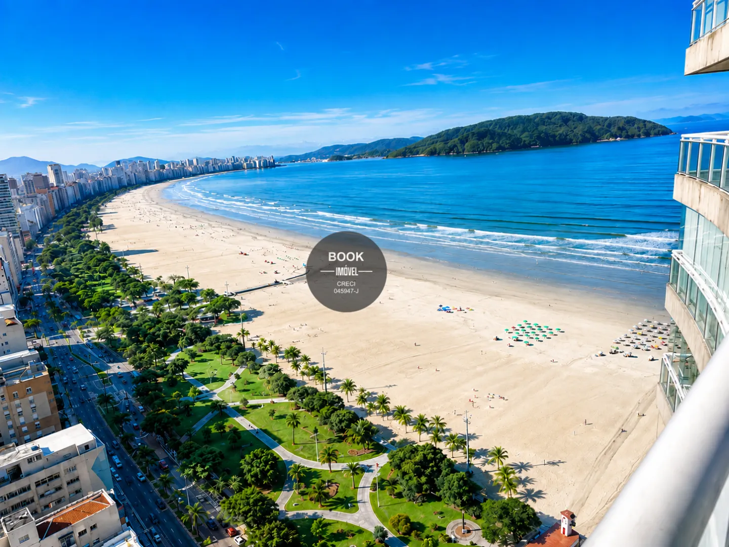 Vista Mar, Andar Alto e Exclusividade no Unlimited Ocean Front Avenida Presidente Wilson Santos - 