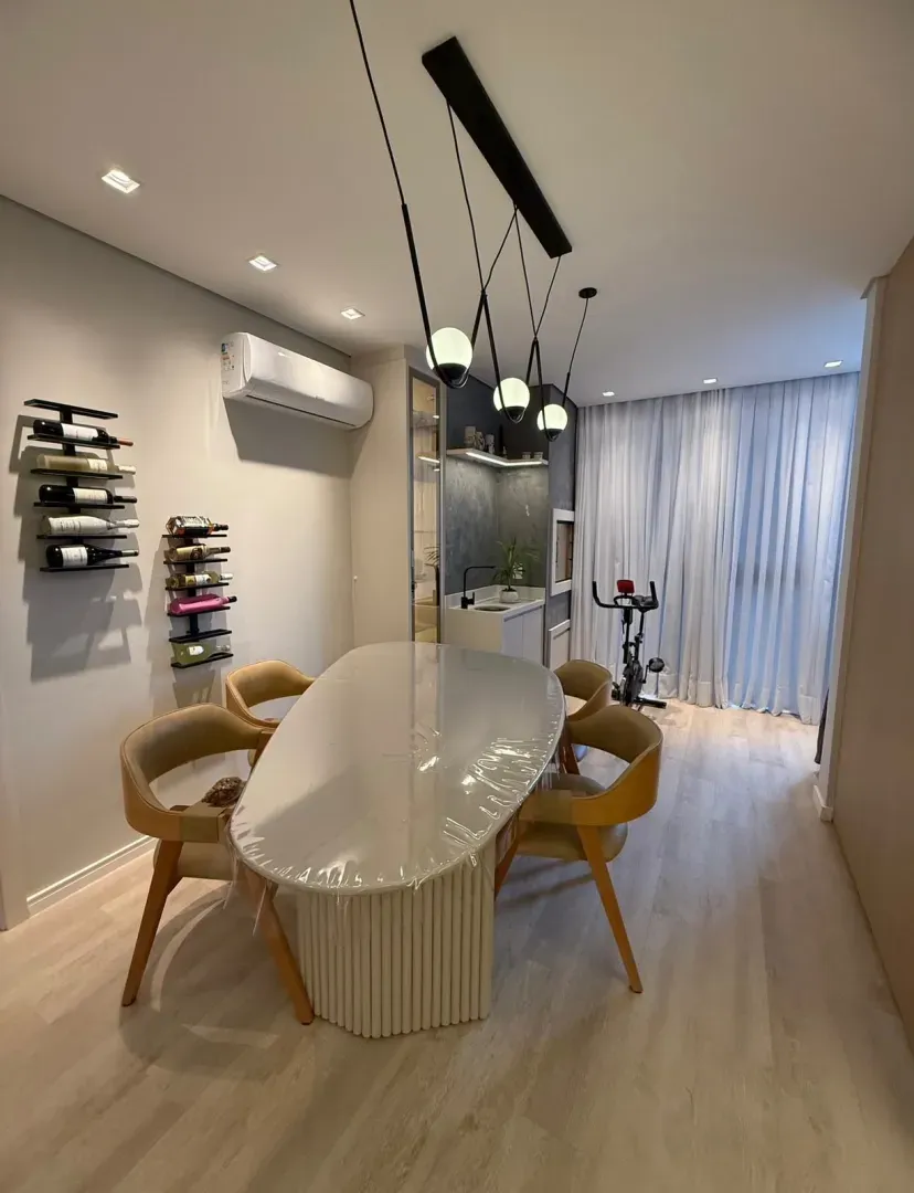 Apartamento semi-mobiliado - Res. Green Park  Timbó - 