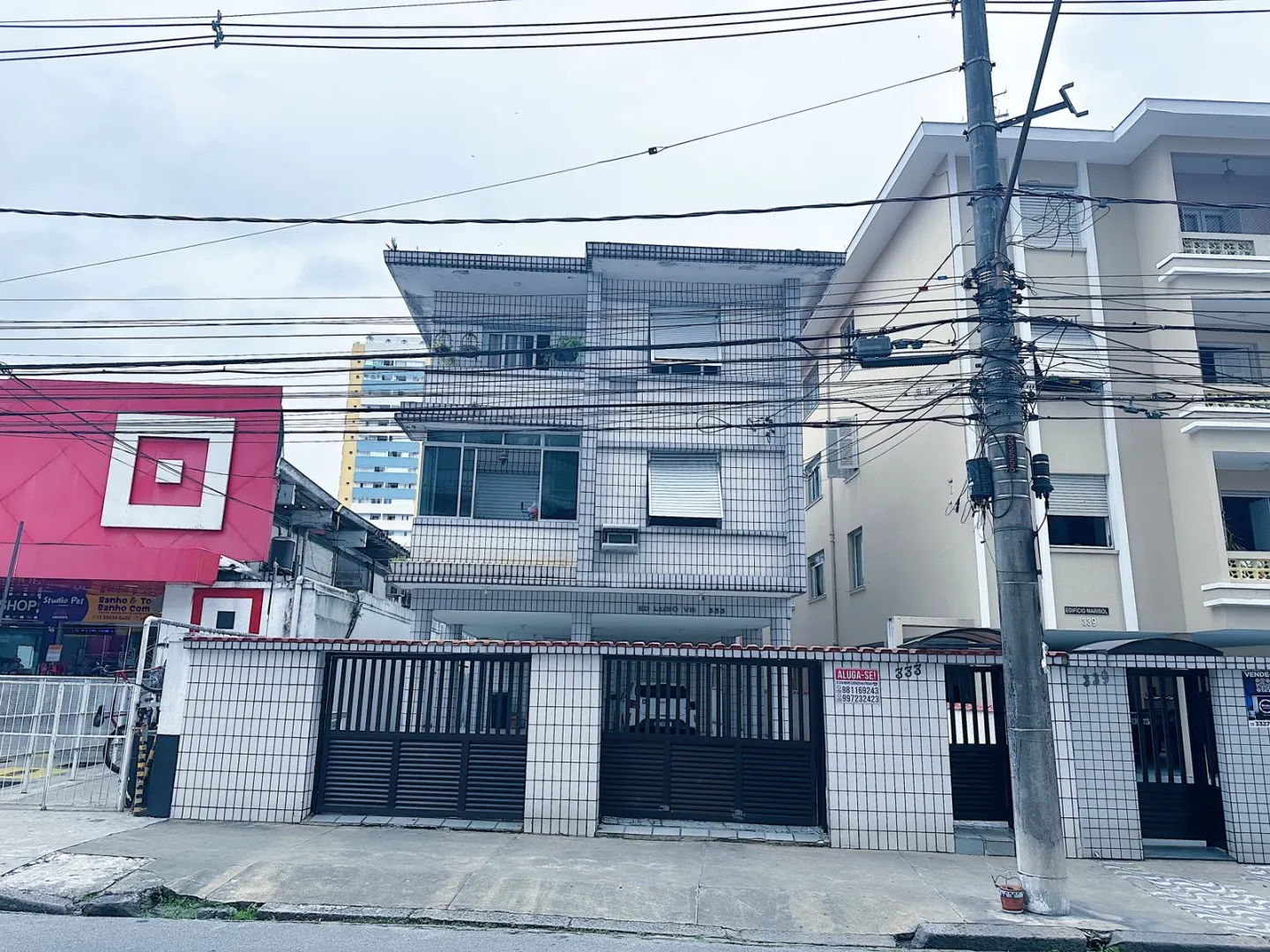 APARTAMENTO PARA LOCA&Ccedil;&Atilde;O NO BOQUEIR&Atilde;O &ndash; SANTOS/SP Rua Oswaldo Cruz Santos - 