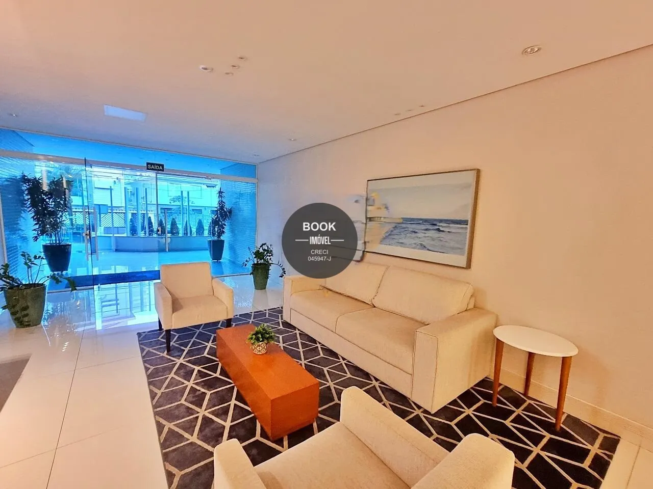 Apartamento de alto padr&atilde;o na Ponta da Praia &mdash; vista livre, 2 su&iacute;tes e porteira fechada Rua André Vidal de Negreiros Santos - 