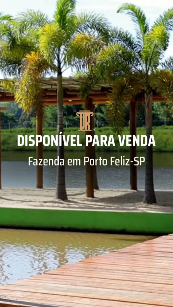 FAZENDA DE 40 ALQUEIRES A  VENDA &ndash; PORTO FELIZ/SP  Porto Feliz - 