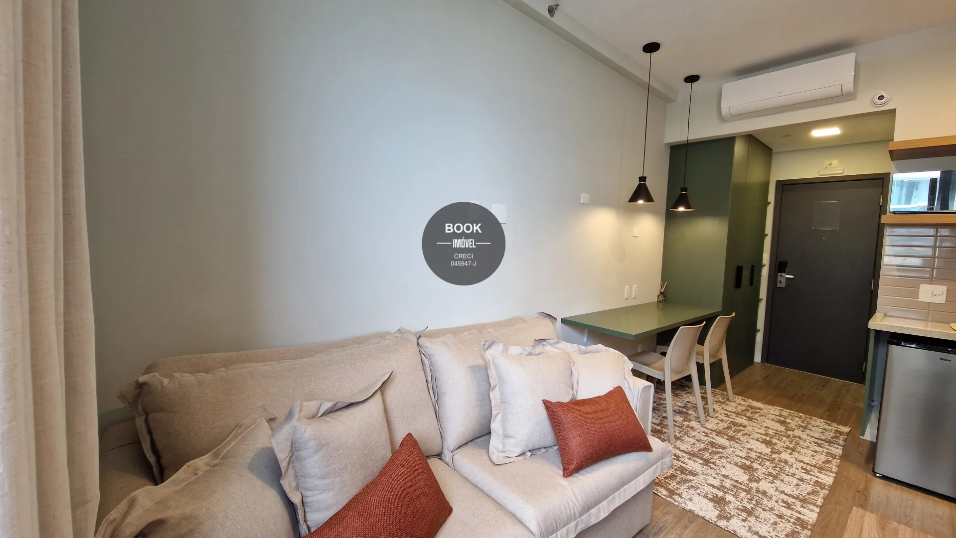 Um Studio pensado nos detalhes, com vista para o mar e pronto para voc&ecirc; Avenida Marechal Floriano Peixoto Santos - 