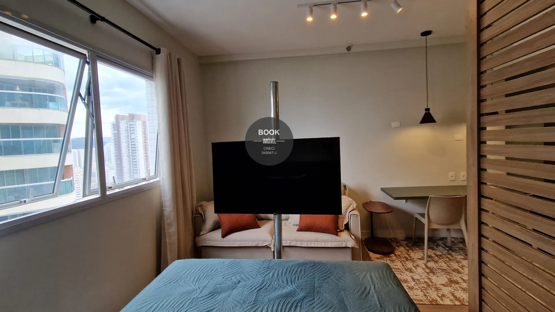 Um Studio pensado nos detalhes, com vista para o mar e pronto para voc&ecirc; Avenida Marechal Floriano Peixoto Santos - 