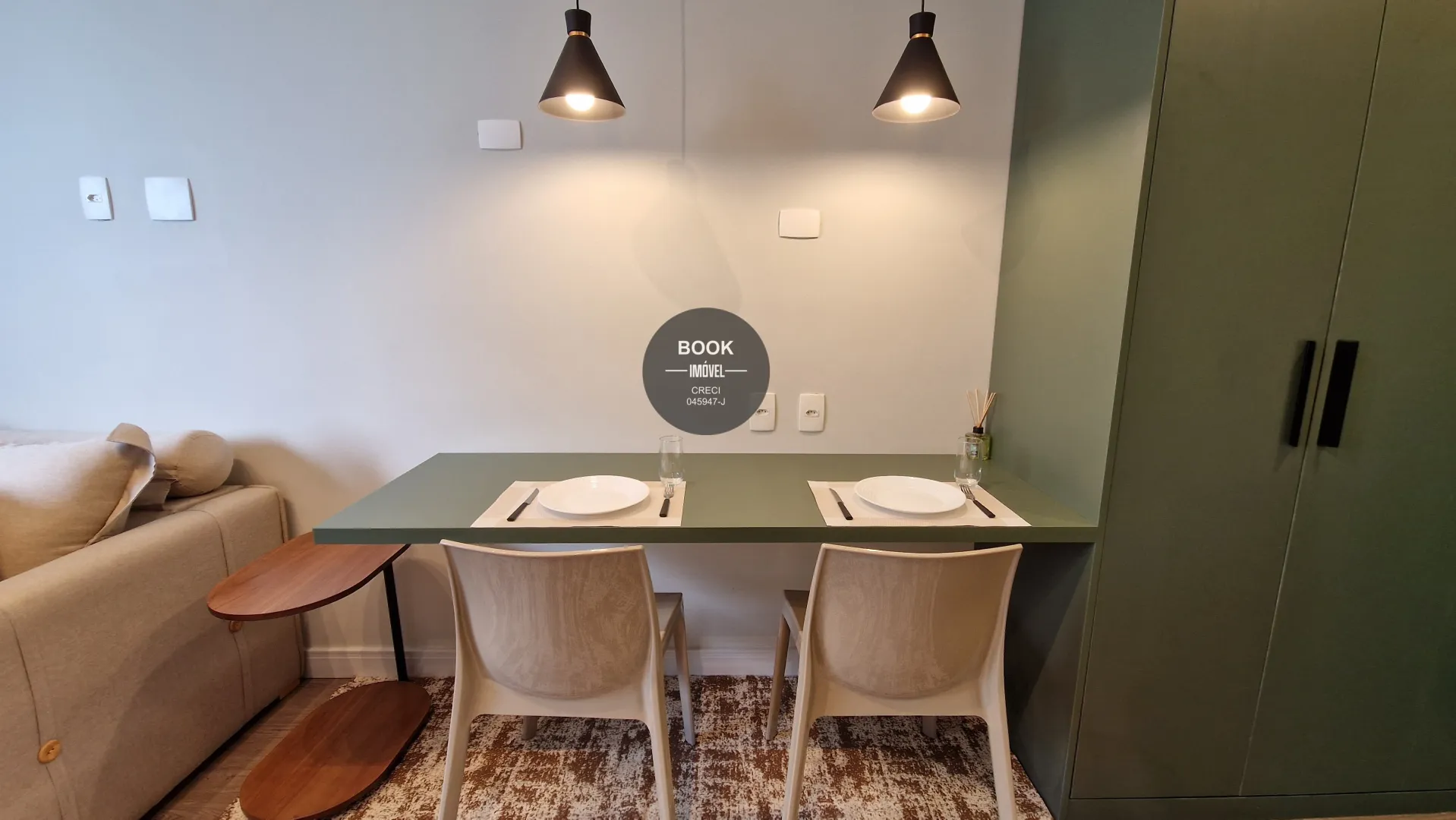 Um Studio pensado nos detalhes, com vista para o mar e pronto para voc&ecirc; Avenida Marechal Floriano Peixoto Santos - 
