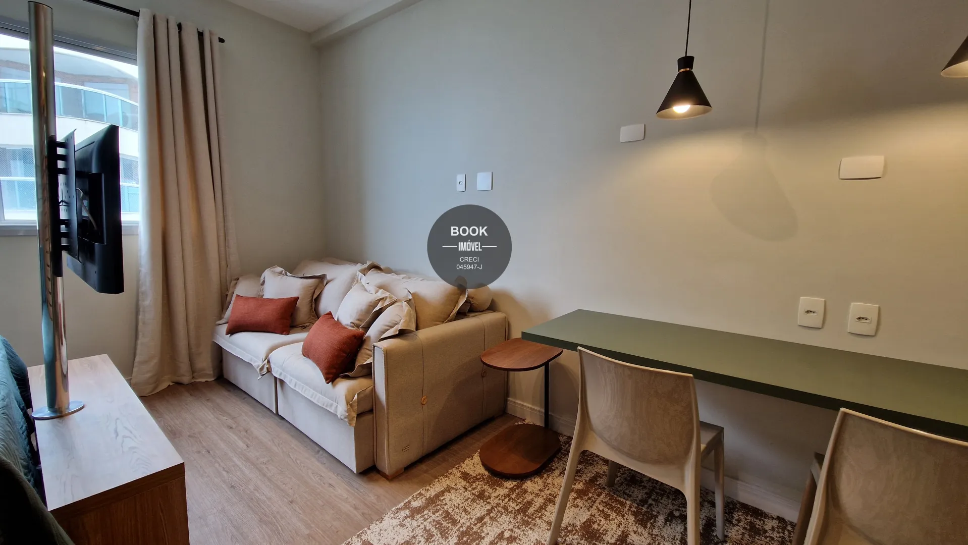 Um Studio pensado nos detalhes, com vista para o mar e pronto para voc&ecirc; Avenida Marechal Floriano Peixoto Santos - 